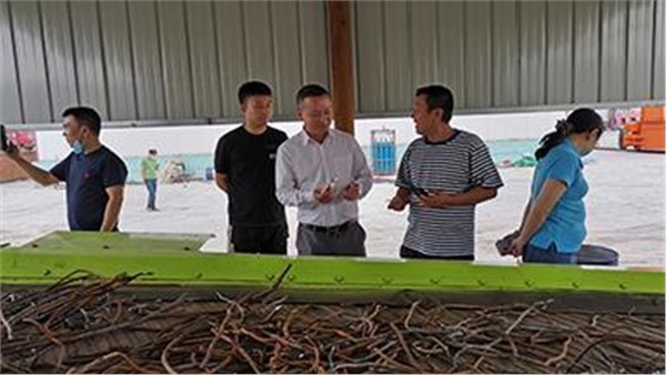 歐冶鏈金和吉和源高層專訪長春客戶現(xiàn)場，共商廢鋼行業(yè)發(fā)展